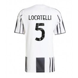 Juventus Manuel Locatelli #5 Thuis tenue 2025-26 Korte Mouw